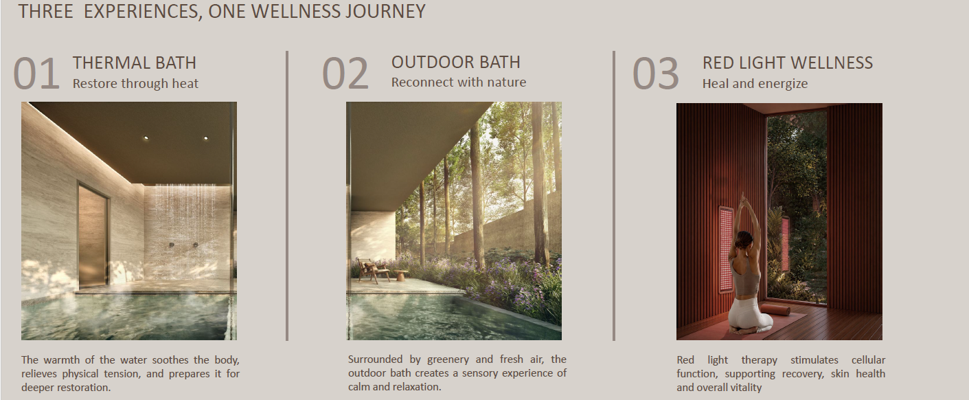 The Amberwood Bath House — Thermal Bath, Outdoor Bath and Red Light Wellness